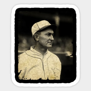 Ty Cobb Legend in Philadelphia Athletics Sticker